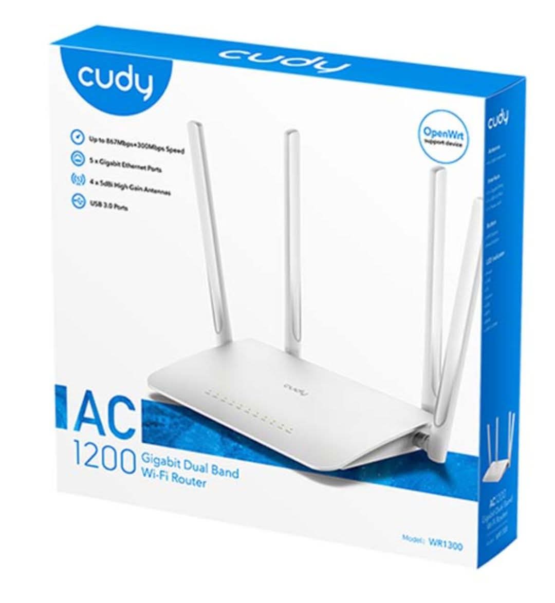 CUDY WR1200 Dual Band Wi-Fi Router